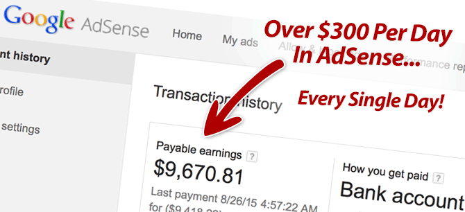 Over $300 In Passive Income Per Day! Over $300 In Passive Income Per Day!