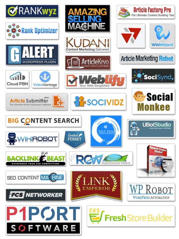 Spin Rewriter is Integrated Into All Popular Marketing Tools! Spin Rewriter is Integrated Into All Popular Marketing Tools!